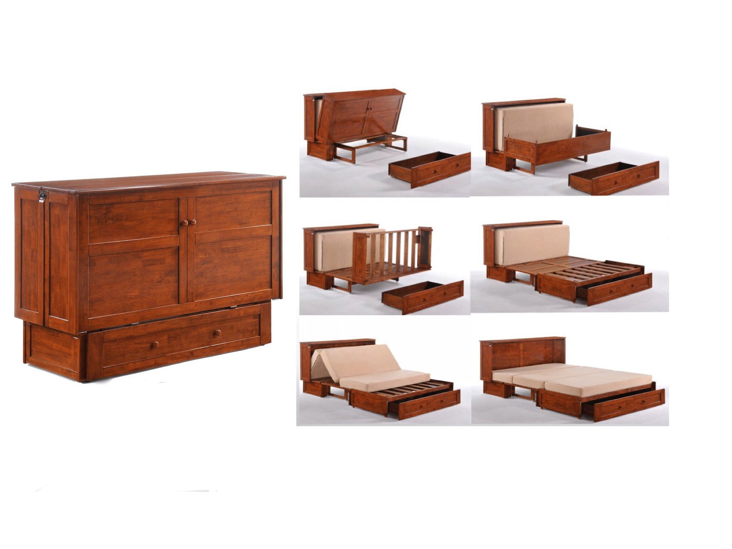 MURPHY CABINET BEDS