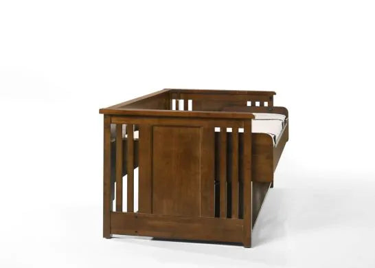 Night & Day Artisan Murphy Folding Desk Bed in Black Walnut Finish