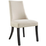 Reverie Dining Side Chair Beige by Modway