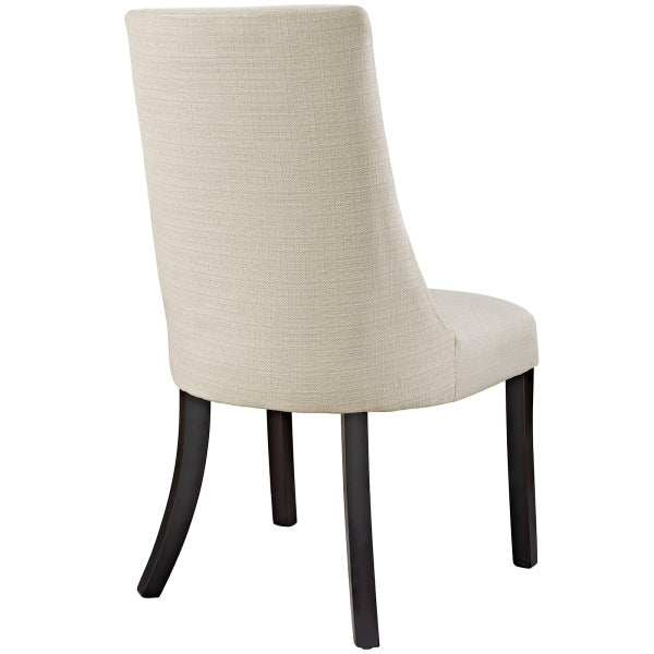 Reverie Dining Side Chair Beige by Modway