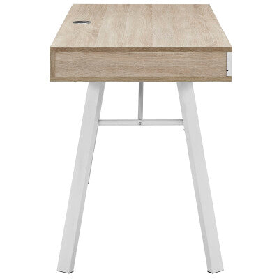 Stir Office Desk in Oak by Modway