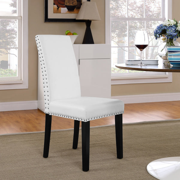 Parcel Dining Vinyl Side Chair by Modway