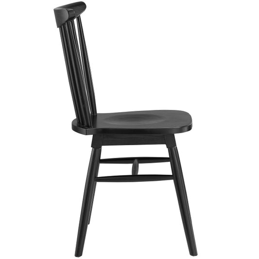 Amble Dining Side Chair Black by Modway