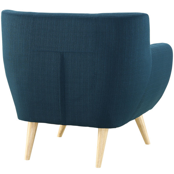 Remark Upholstered Fabric Armchair | Polyester by Modway