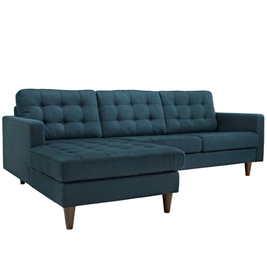 Empress Left-Facing Upholstered Fabric Sectional Sofa by Modway