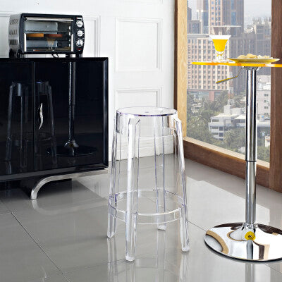 Casper Counter Stool Clear by Modway