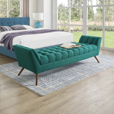 Response Upholstered Fabric Bench by Modway