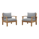 Marina 2 Piece Outdoor Patio Teak Set by Modway