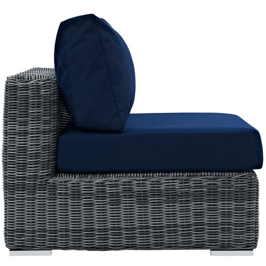 Summon Outdoor Patio Sunbrella Armless by Modway