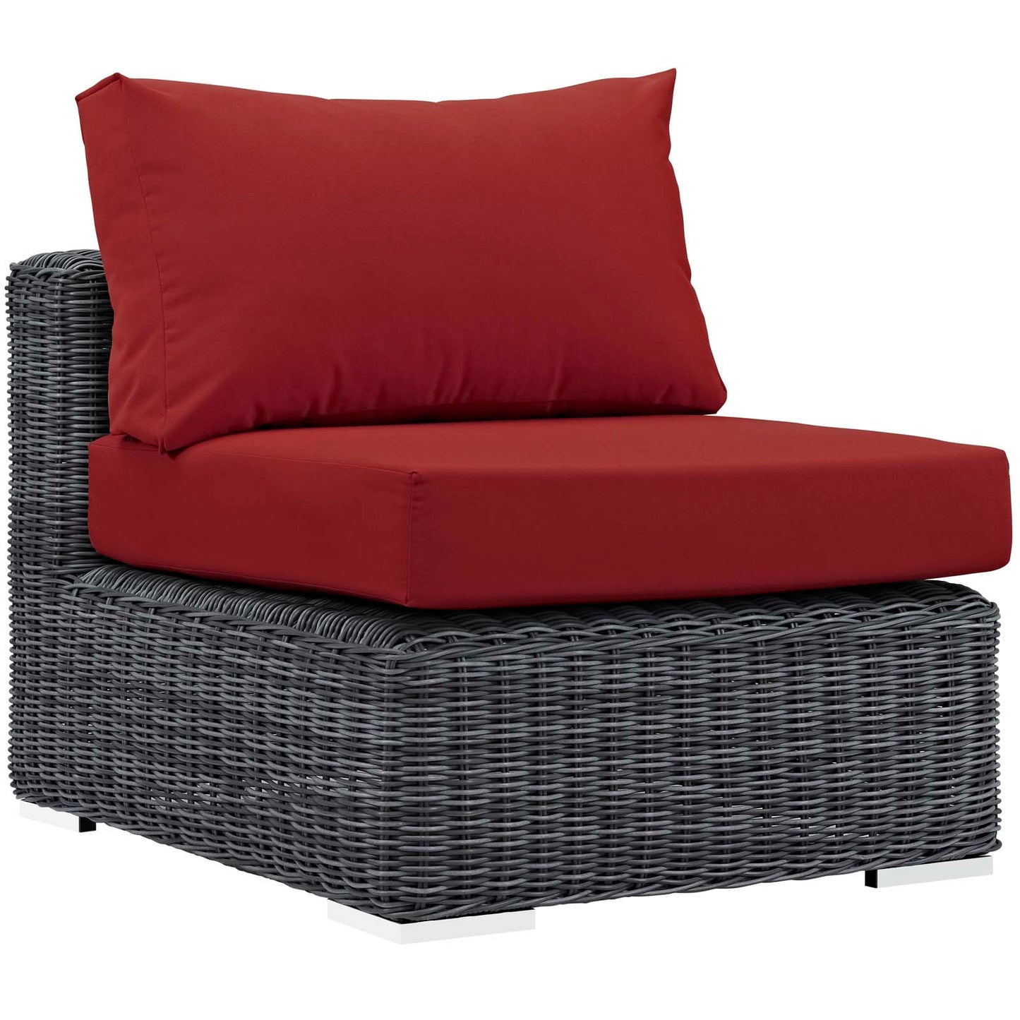 Summon 10 Piece Outdoor Patio Sunbrella Sectional Set by Modway