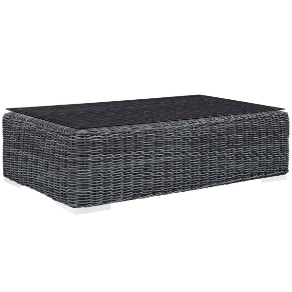 Summon 5 Piece Outdoor Patio Sunbrella Sectional Set by Modway