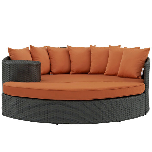 Sojourn Outdoor Patio Sunbrella Daybed by Modway