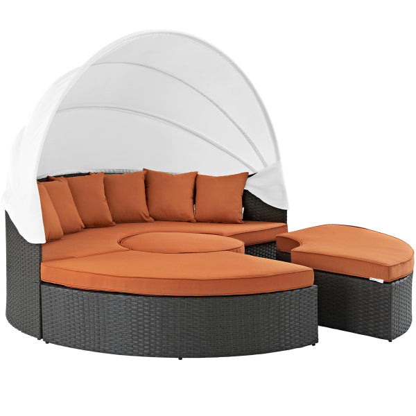 Sojourn Outdoor Patio Sunbrella Daybed by Modway