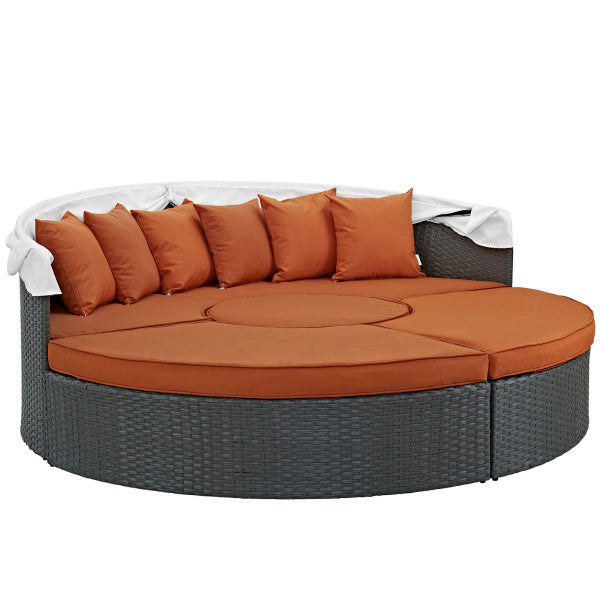 Sojourn Outdoor Patio Sunbrella Daybed by Modway