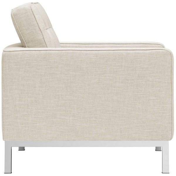 Loft Upholstered Fabric Armchair by Modway