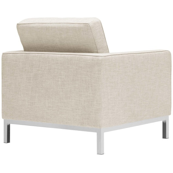 Loft Upholstered Fabric Armchair by Modway