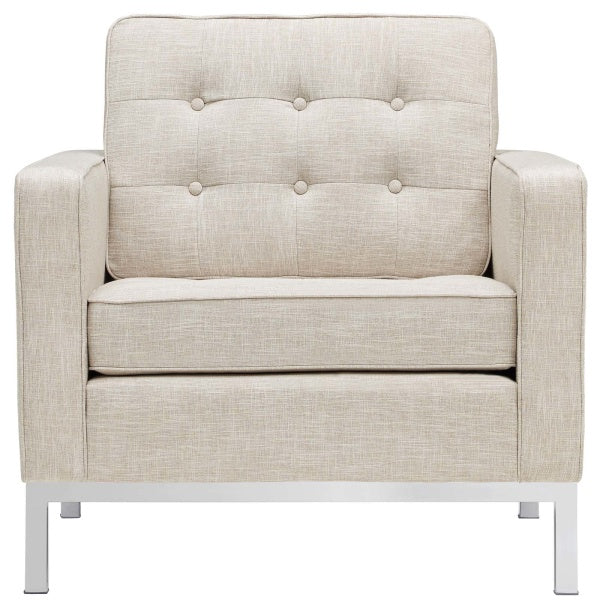 Loft Upholstered Fabric Armchair by Modway