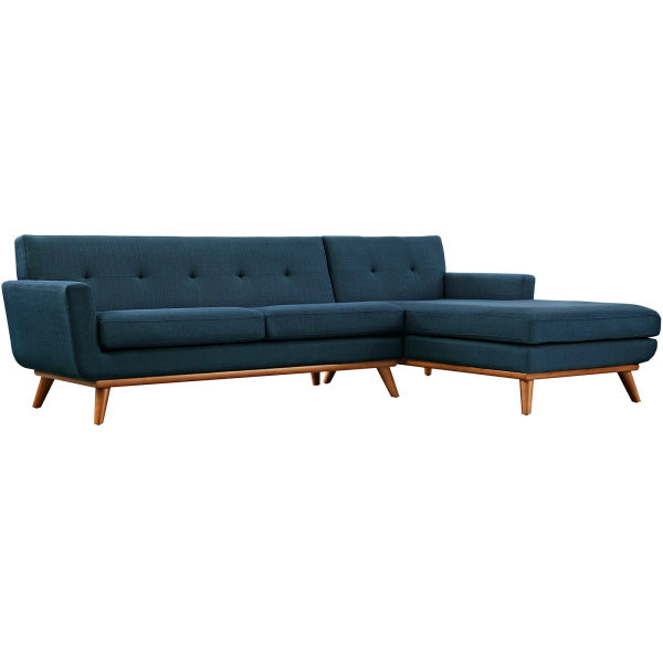 Engage Right-Facing Upholstered Fabric Sectional Sofa by Modway
