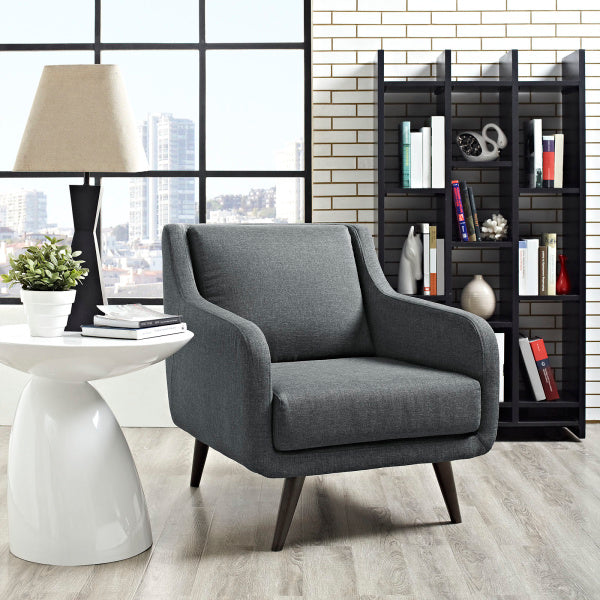 Verve Upholstered Fabric Armchair by Modway