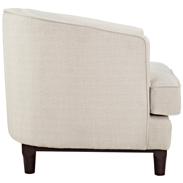 Coast Upholstered Fabric Armchair | Polyester by Modway