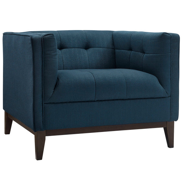 Serve Upholstered Fabric Armchair | Polyester by Modway