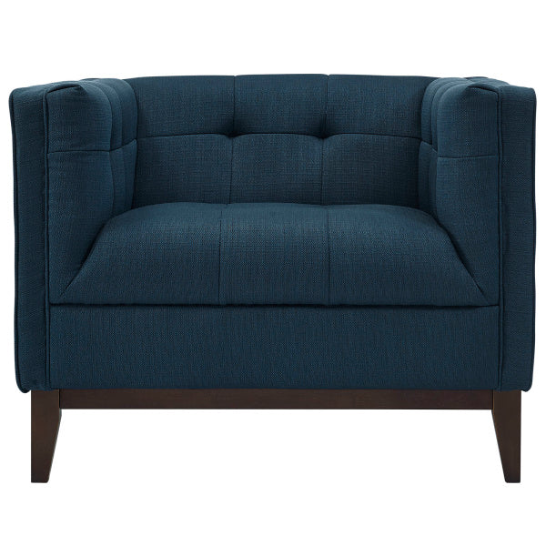 Serve Upholstered Fabric Armchair | Polyester by Modway