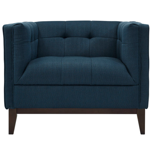 Serve Upholstered Fabric Armchair | Polyester by Modway