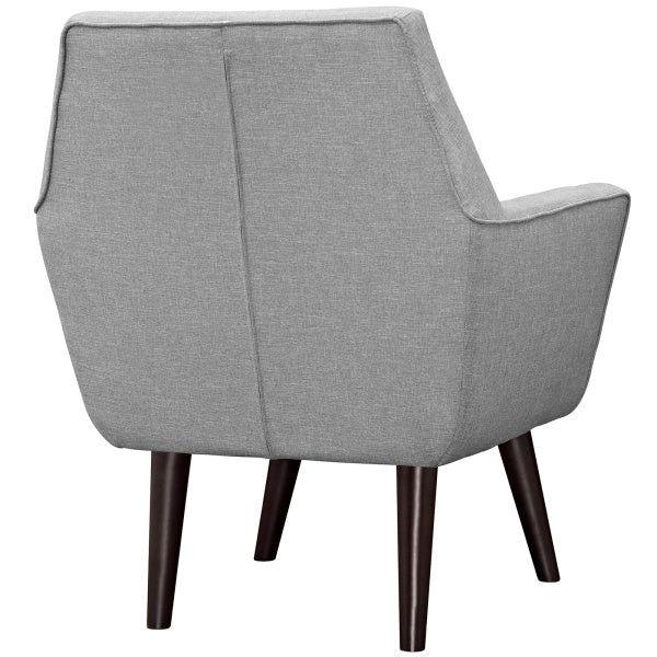Posit Upholstered Fabric Armchair | Polyester by Modway