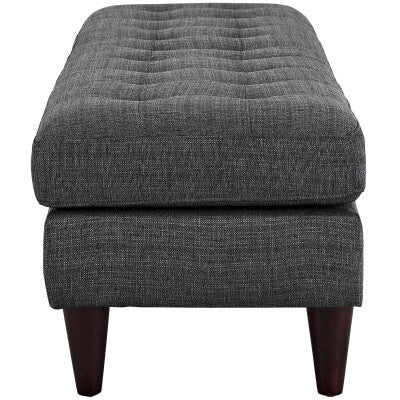 Empress Large Bench Gray by Modway