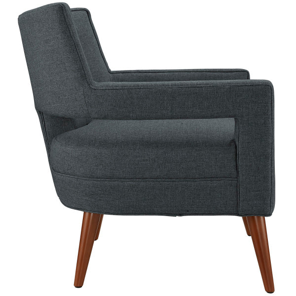 Sheer Upholstered Fabric Armchair | Polyester by Modway