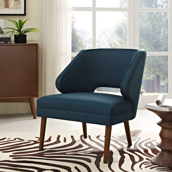 Dock Upholstered Fabric Armchair | Polyester by Modway