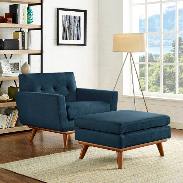 Engage 2 Piece Armchair and Ottoman by Modway
