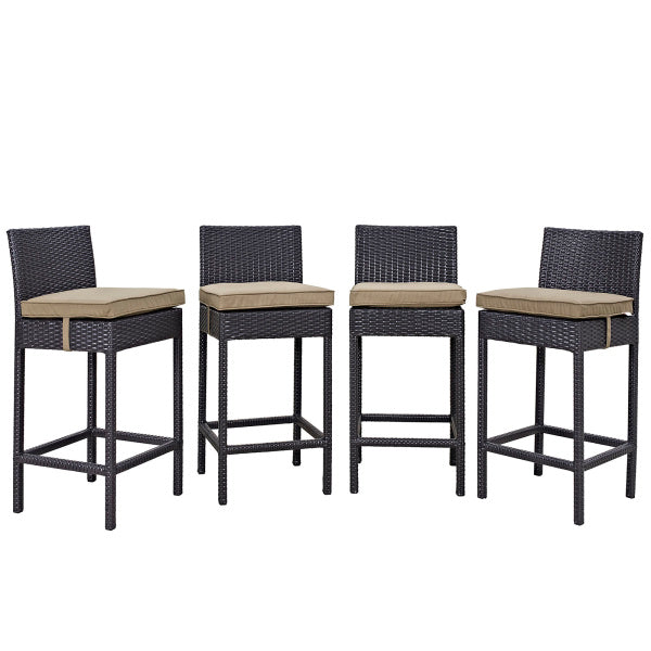 Convene 4 Piece Outdoor Patio Pub Set by Modway