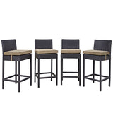 Convene 4 Piece Outdoor Patio Pub Set by Modway