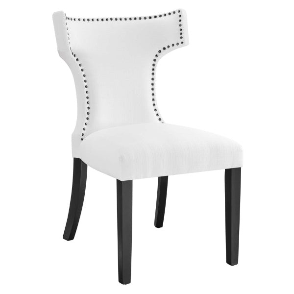 Curve Fabric Dining Chair | Polyester by Modway