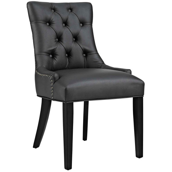 Regent Tufted Vegan Leather Dining Chair By Modway