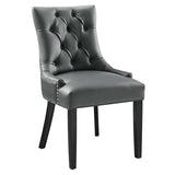 Regent Tufted Vegan Leather Dining Chair By Modway