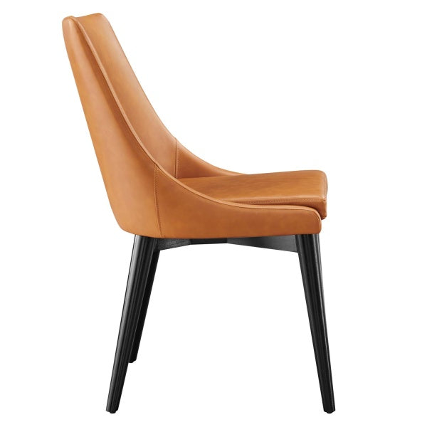 Viscount Vegan Leather Dining Chair By Modway