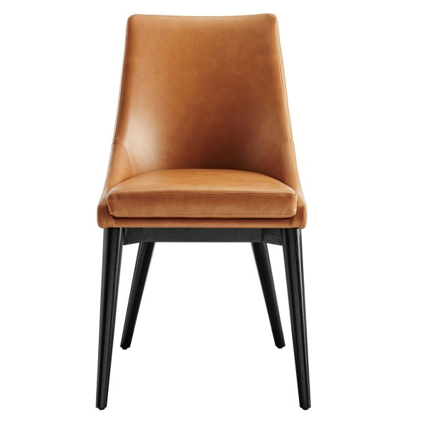 Viscount Vegan Leather Dining Chair By Modway