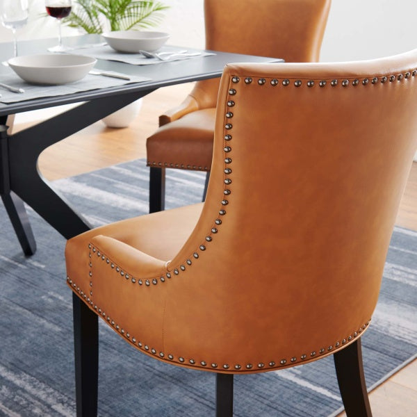 Marquis Vegan Leather Dining Chair By Modway