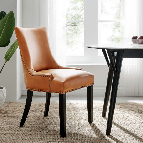 Marquis Vegan Leather Dining Chair By Modway