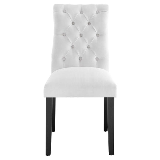 Duchess Button Tufted Fabric Dining Chair By Modway
