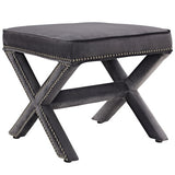 Rivet Bench| Polyester by Modway