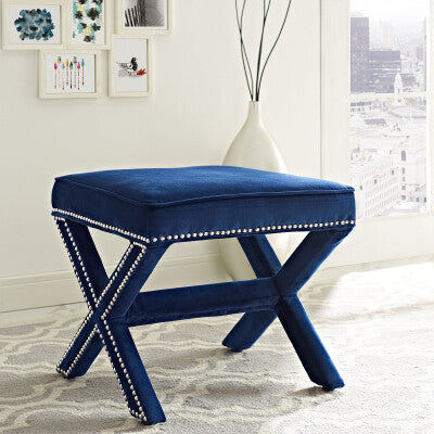 Rivet Bench| Polyester by Modway