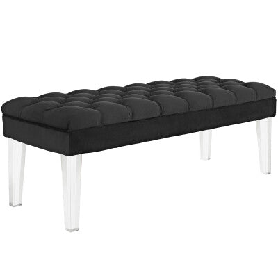 Valet Velvet Bench | Polyester by Modway
