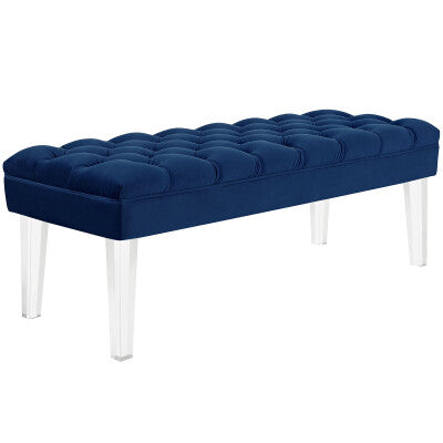 Valet Velvet Bench | Polyester by Modway