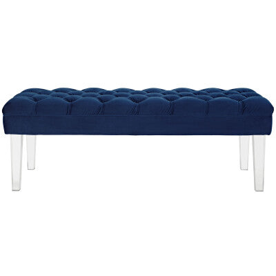 Valet Velvet Bench | Polyester by Modway
