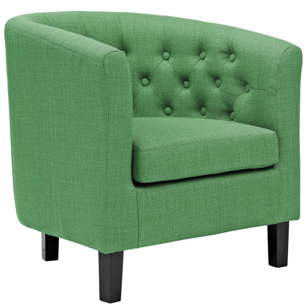 Prospect Upholstered Fabric Armchair | Polyester by Modway
