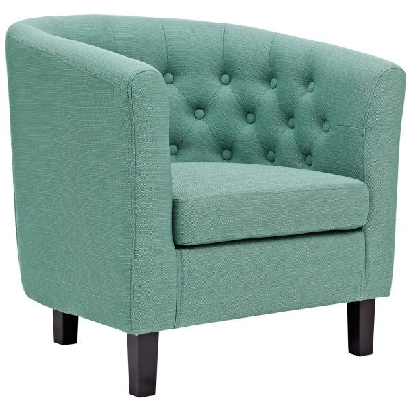 Prospect Upholstered Fabric Armchair | Polyester by Modway