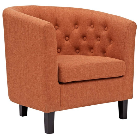 Prospect Upholstered Fabric Armchair | Polyester by Modway